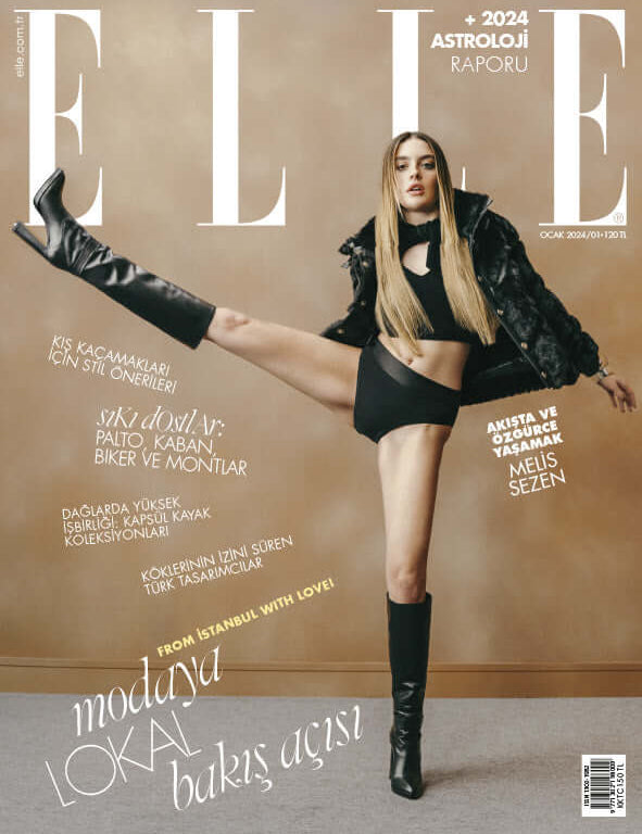 Serena Uziyel Elle Dergisi Ocak'24'te