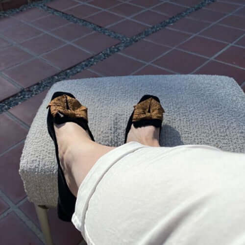 Jamie Lee Curtis, Fiocco Moccasins ile