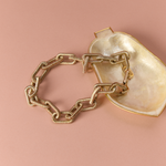 Catena Rectangular Gold Kolye