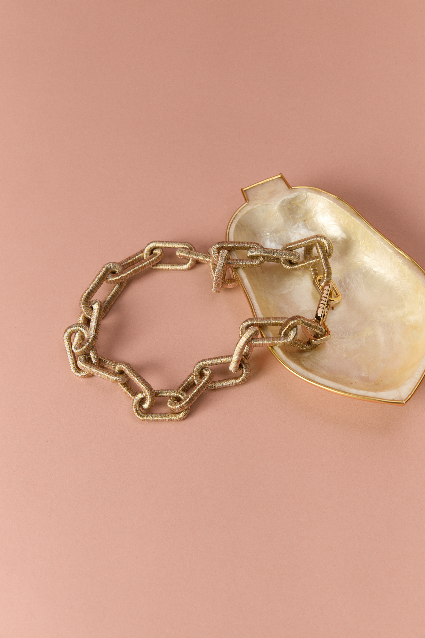 Catena Rectangular Gold Kolye