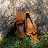 Catena Kahverengi Süet Loafer