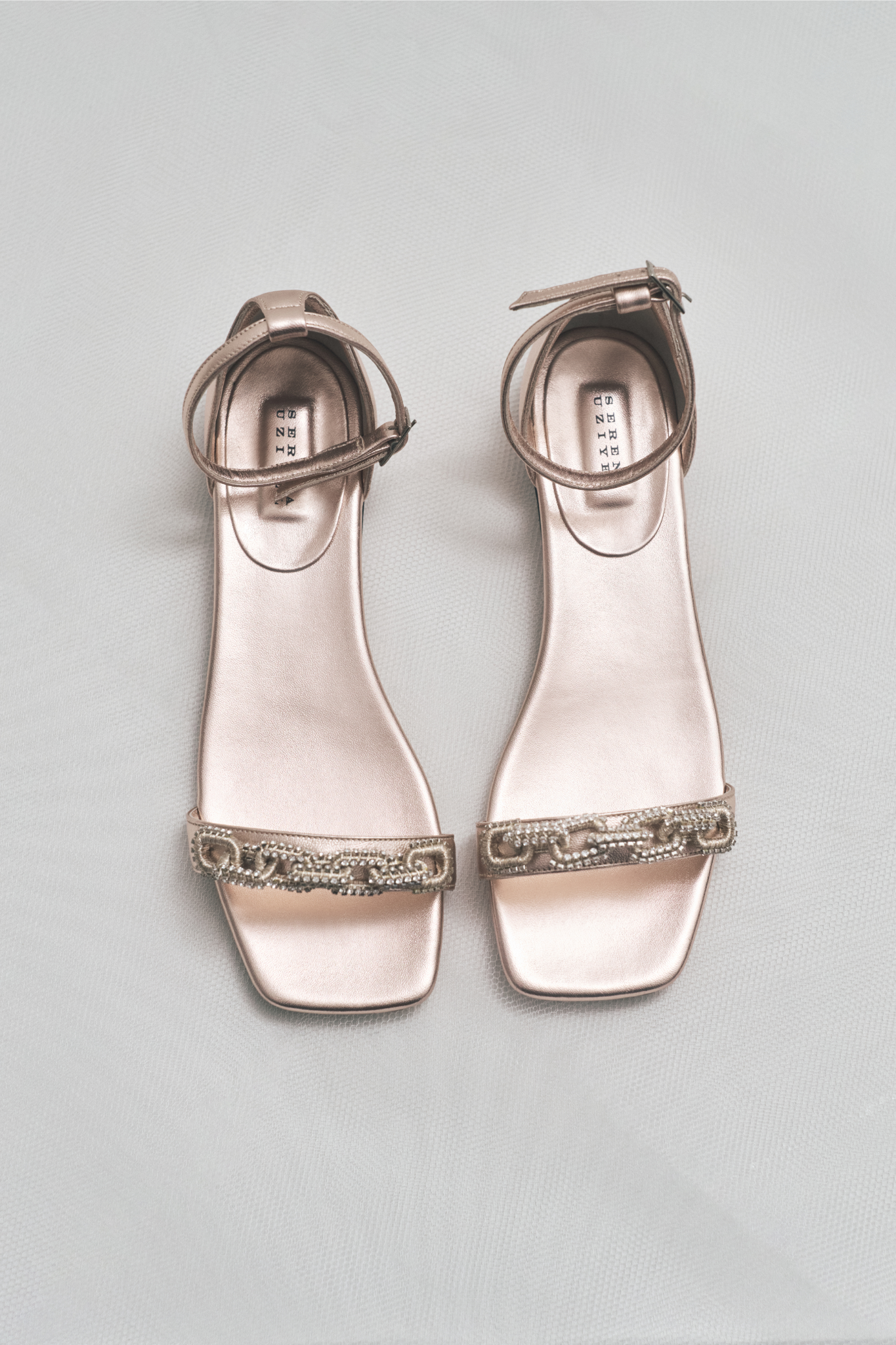 Catena Notte Glam Pudra Sandalet