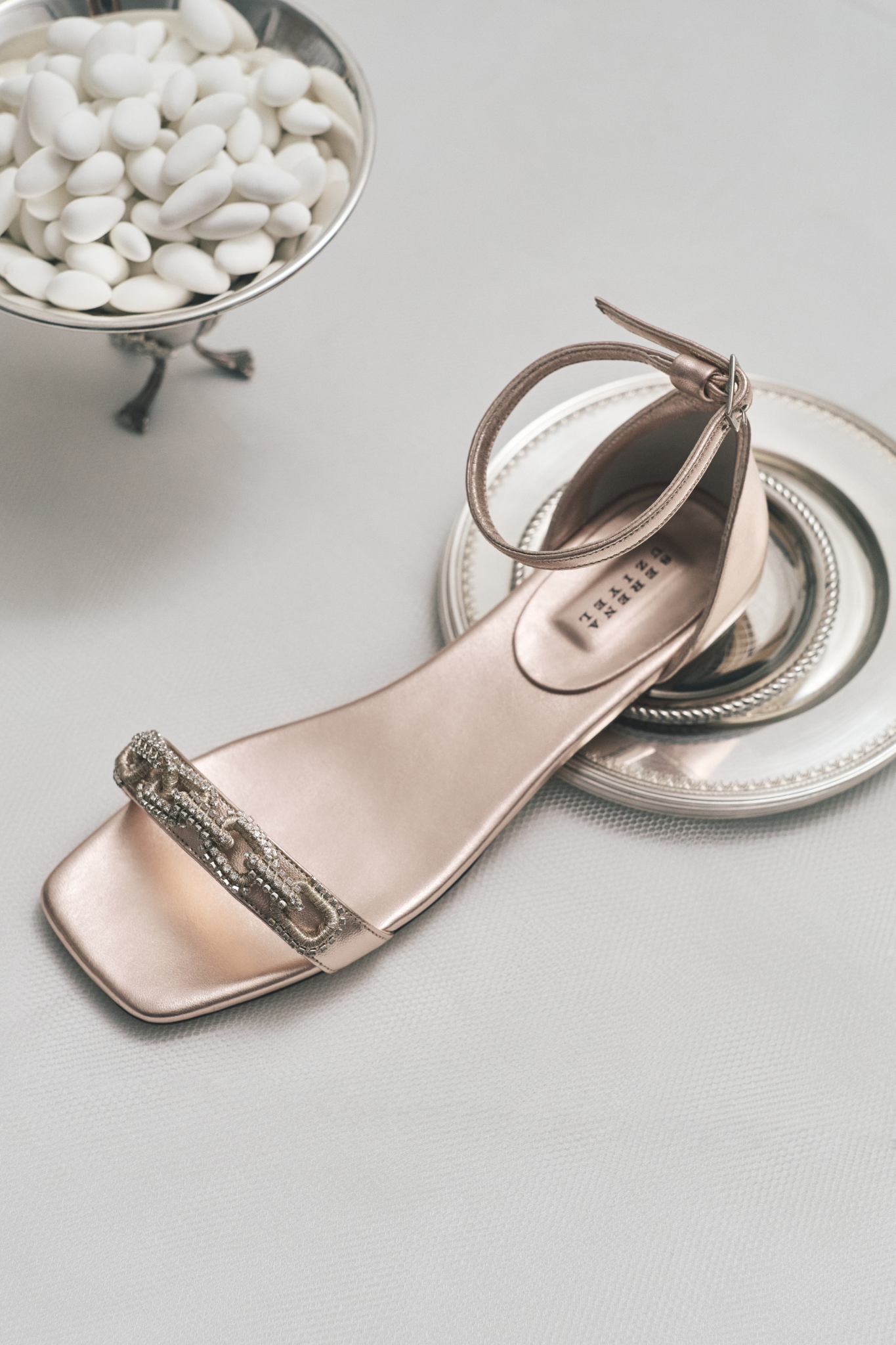 Catena Notte Glam Pudra Sandalet