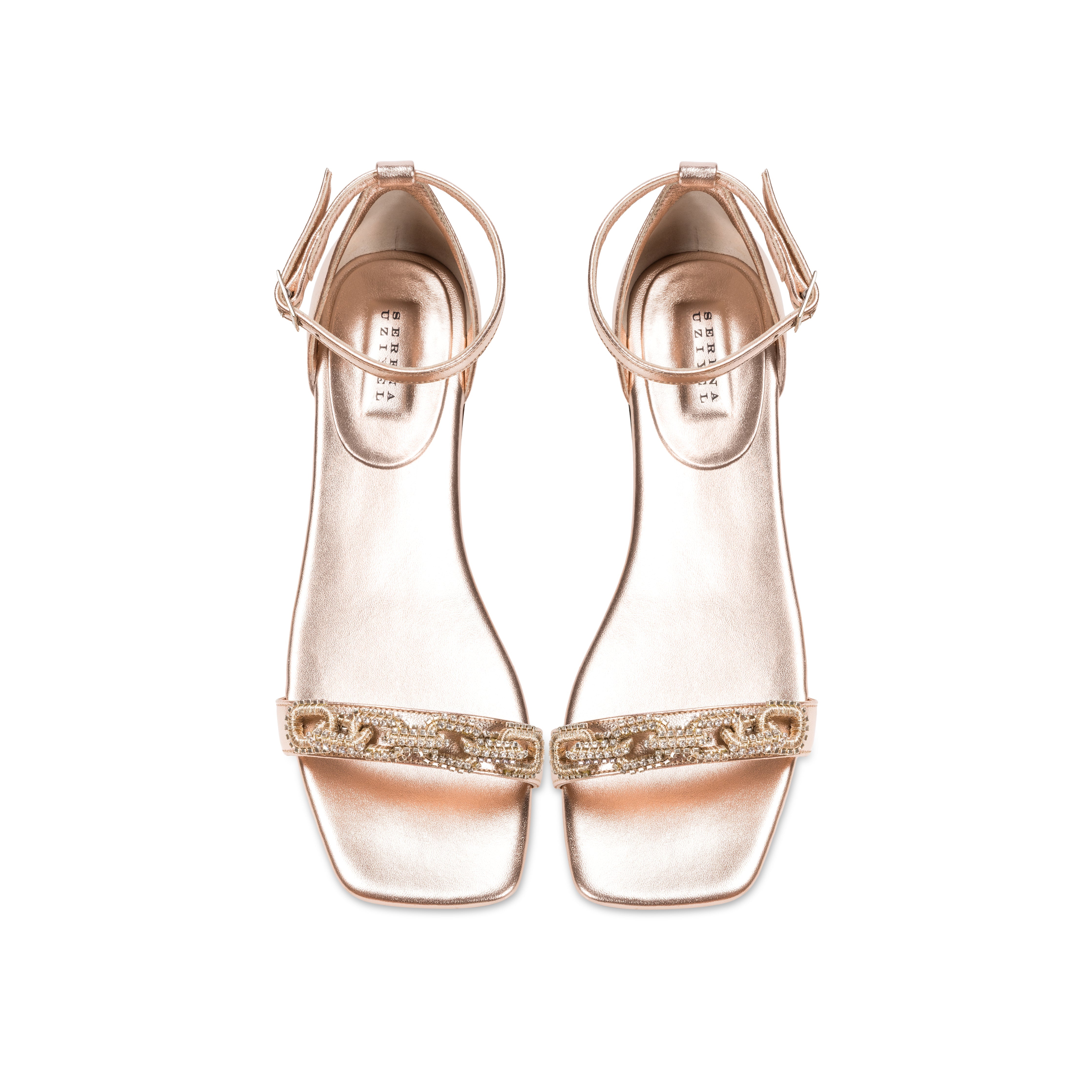 Catena Notte Glam Pudra Sandalet