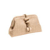 Petra Naturel Keten Pouch Çanta