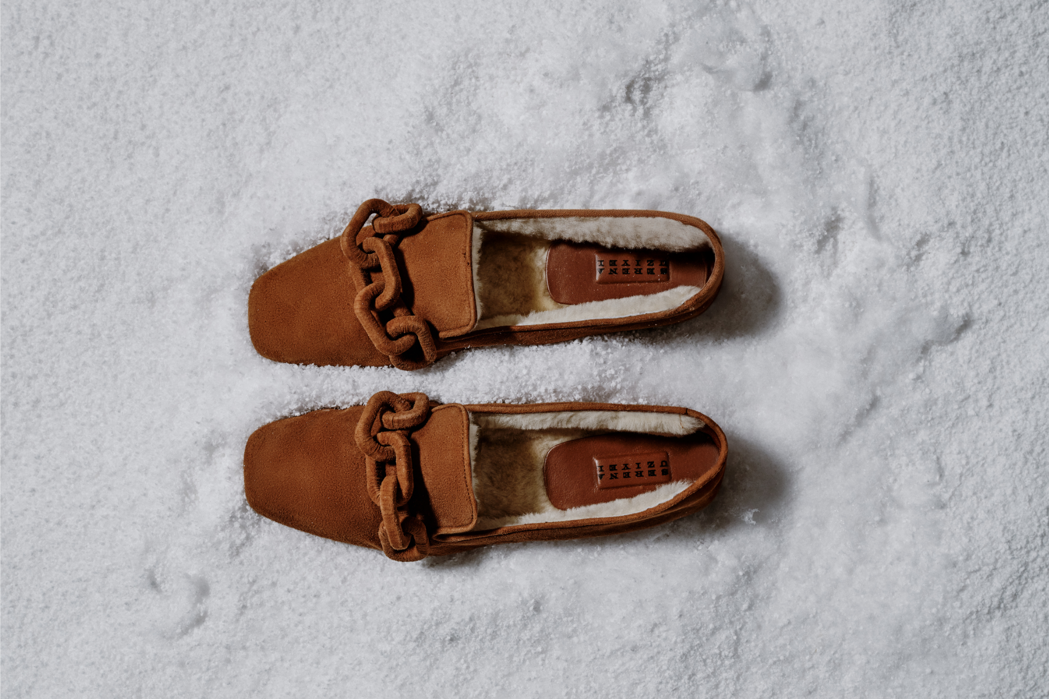 Catena Kahverengi Süet Loafer