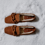 Catena Kahverengi Süet Loafer
