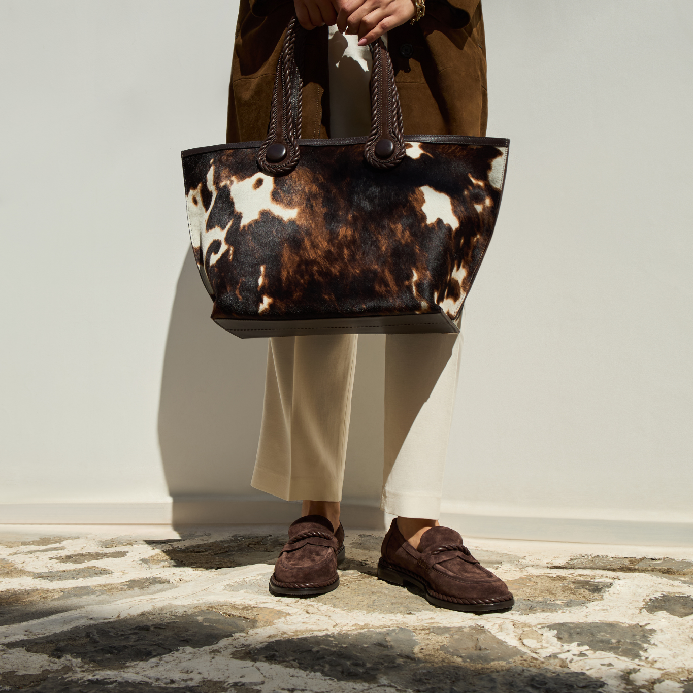 Hedera Acı Kahve Süet Loafer