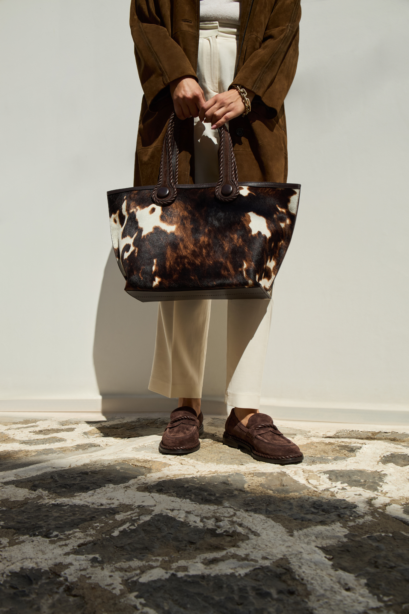 Hedera Acı Kahve Süet Loafer
