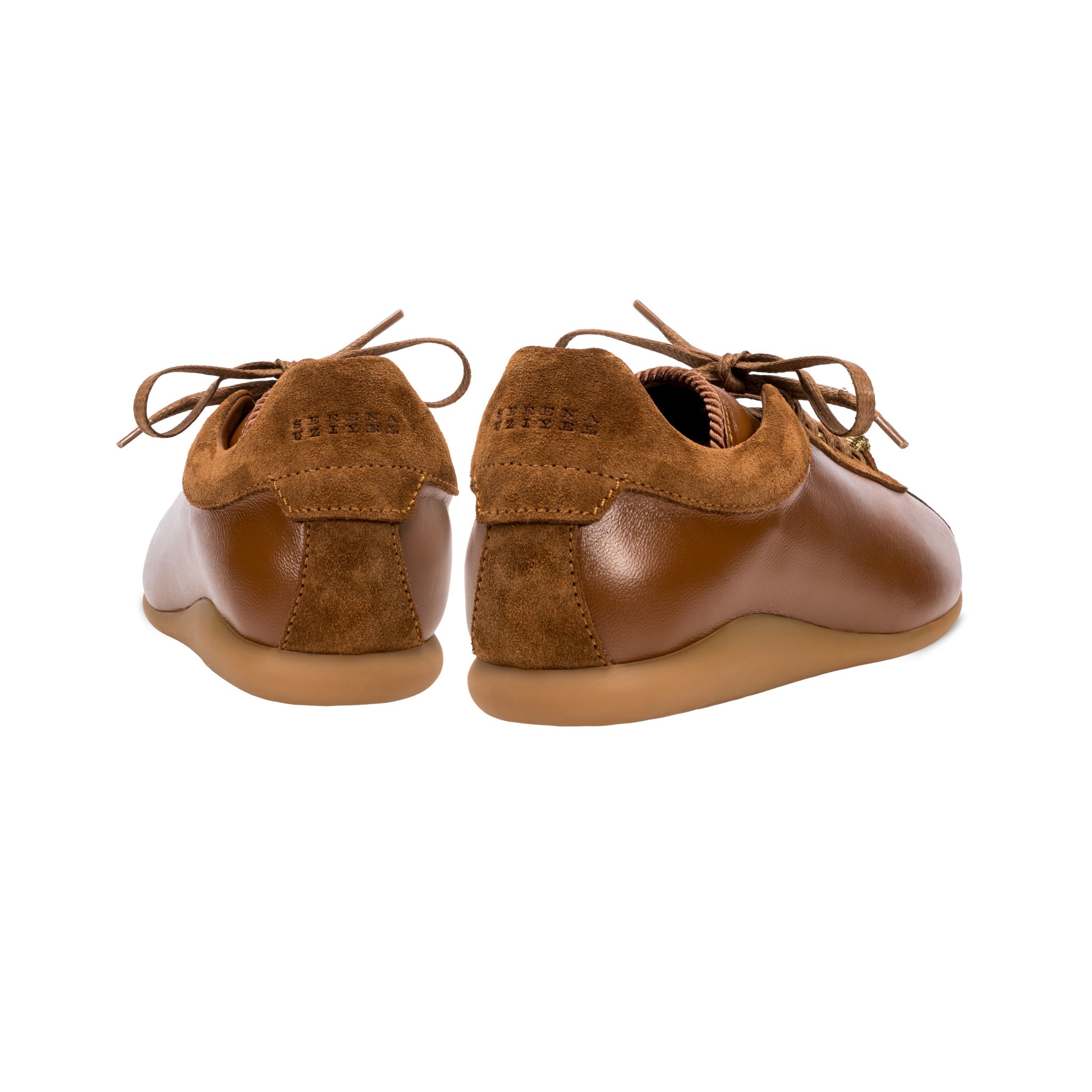 Lyra Kahverengi Deri Sneaker