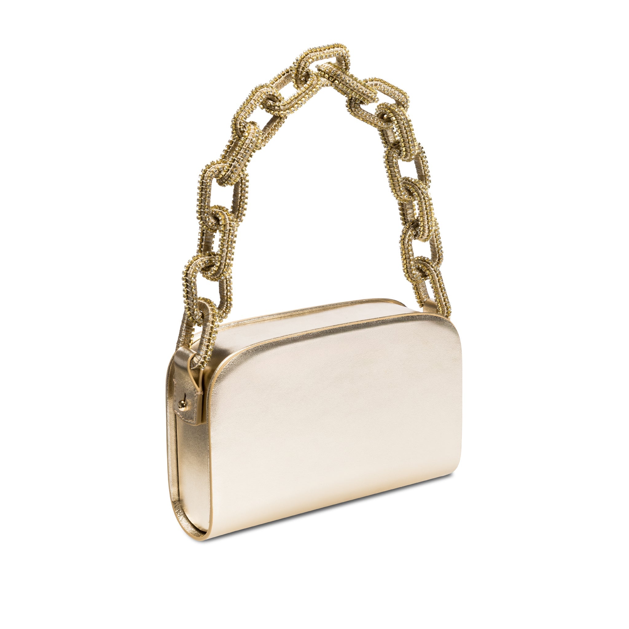 Catena Glam Gold Çift Tarflı Omuz Çantası