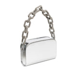 Catena Glam Silver Çift Tarflı Omuz Çantası