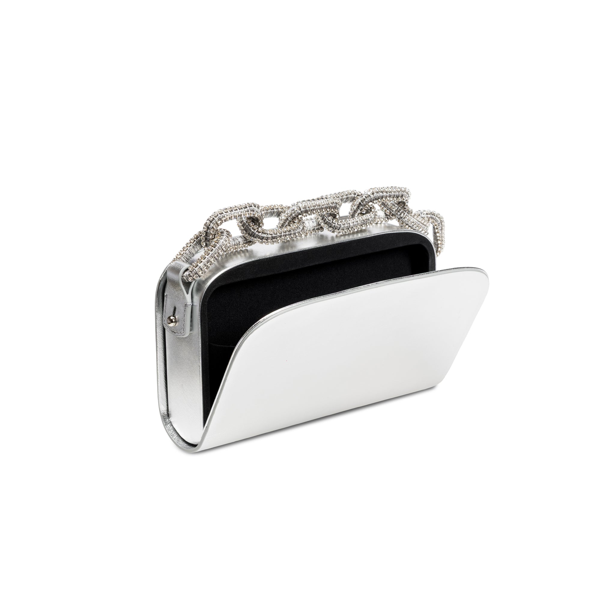 Catena Glam Silver Çift Tarflı Omuz Çantası