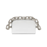 Catena Glam Silver Çift Tarflı Omuz Çantası