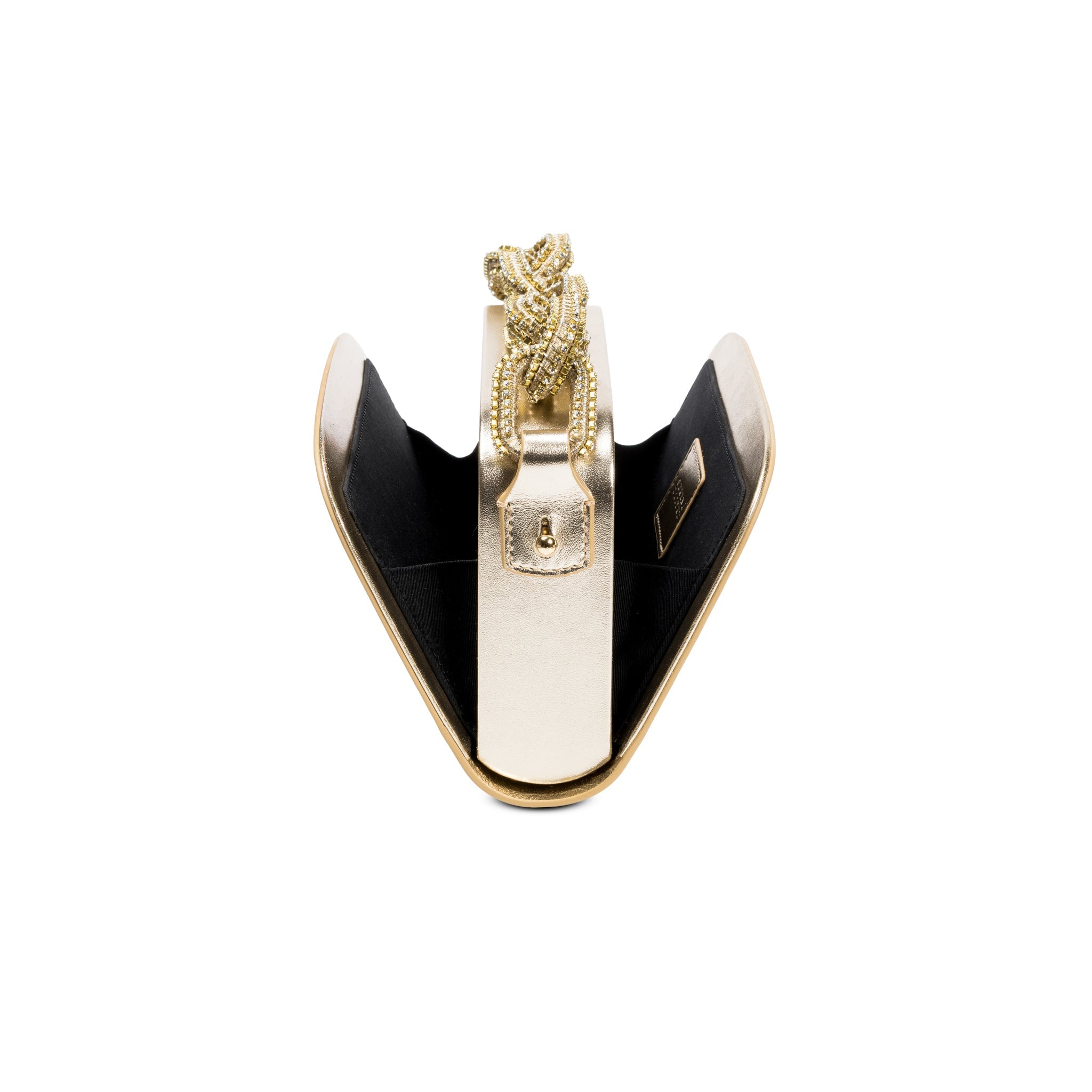 Catena Glam Gold Çift Tarflı Omuz Çantası