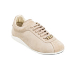 Lyra Ekru Süet Sneaker