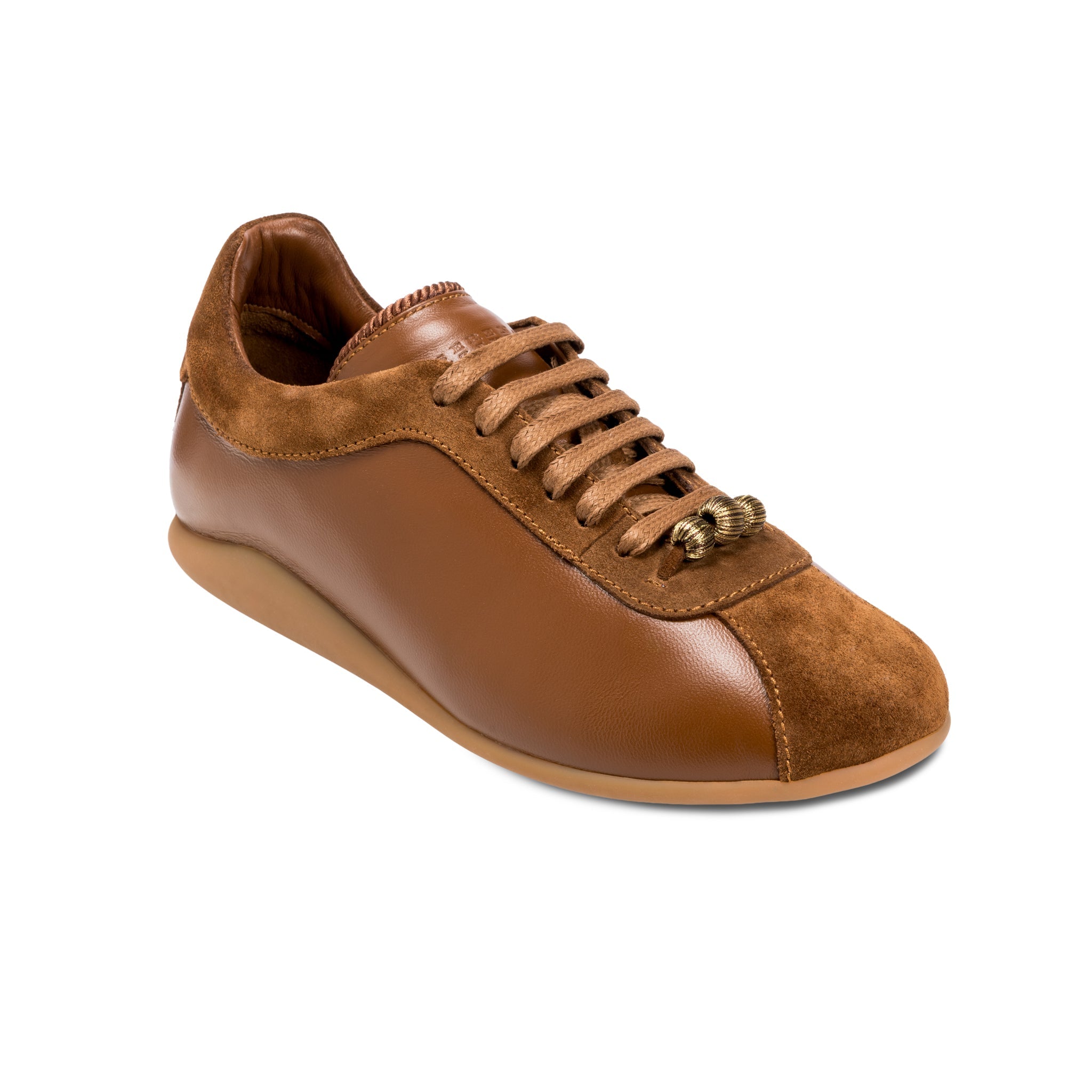 Lyra Kahverengi Deri Sneaker