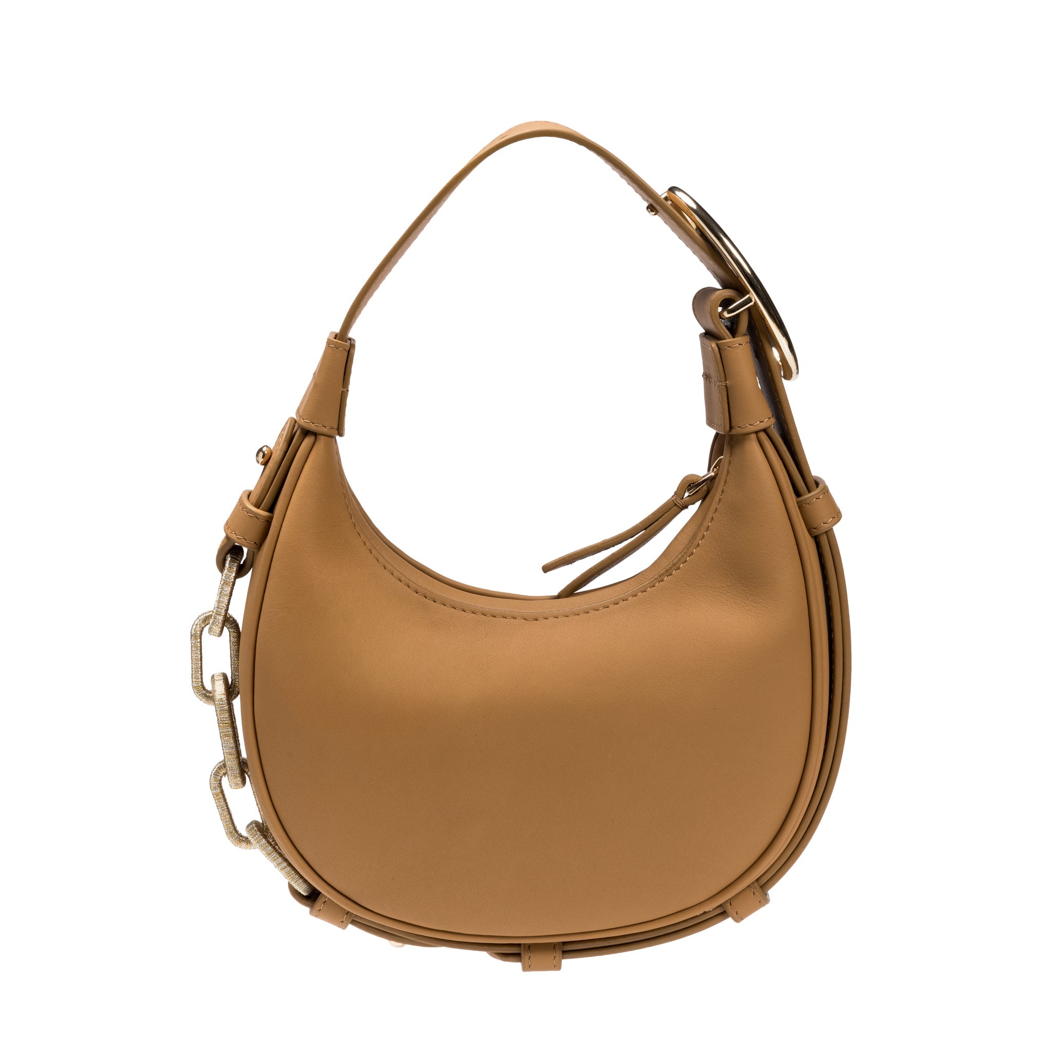 Catena Bej Mini Hobo Çanta