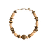 Totem Naturel & Gold Kolye