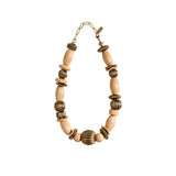 Totem Naturel & Gold Kolye