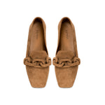 Catena Koyu Bej Süet Loafer