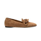 Catena Koyu Bej Süet Loafer