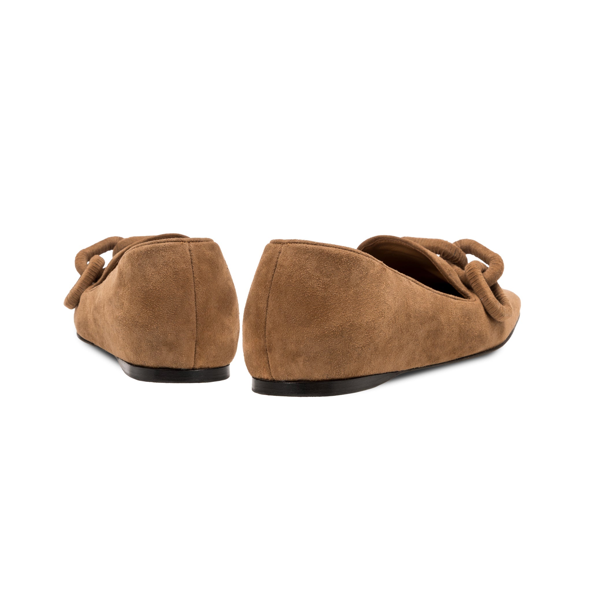 Catena Koyu Bej Süet Loafer