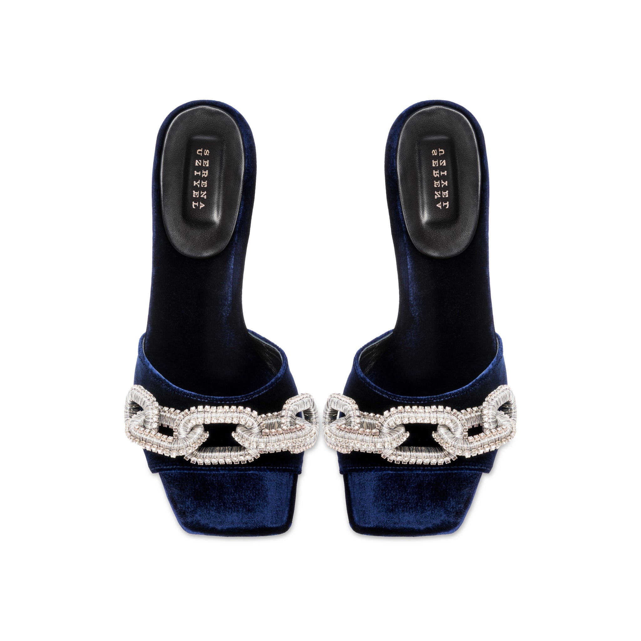Catena Glam Lacivert Topuklu Terlik