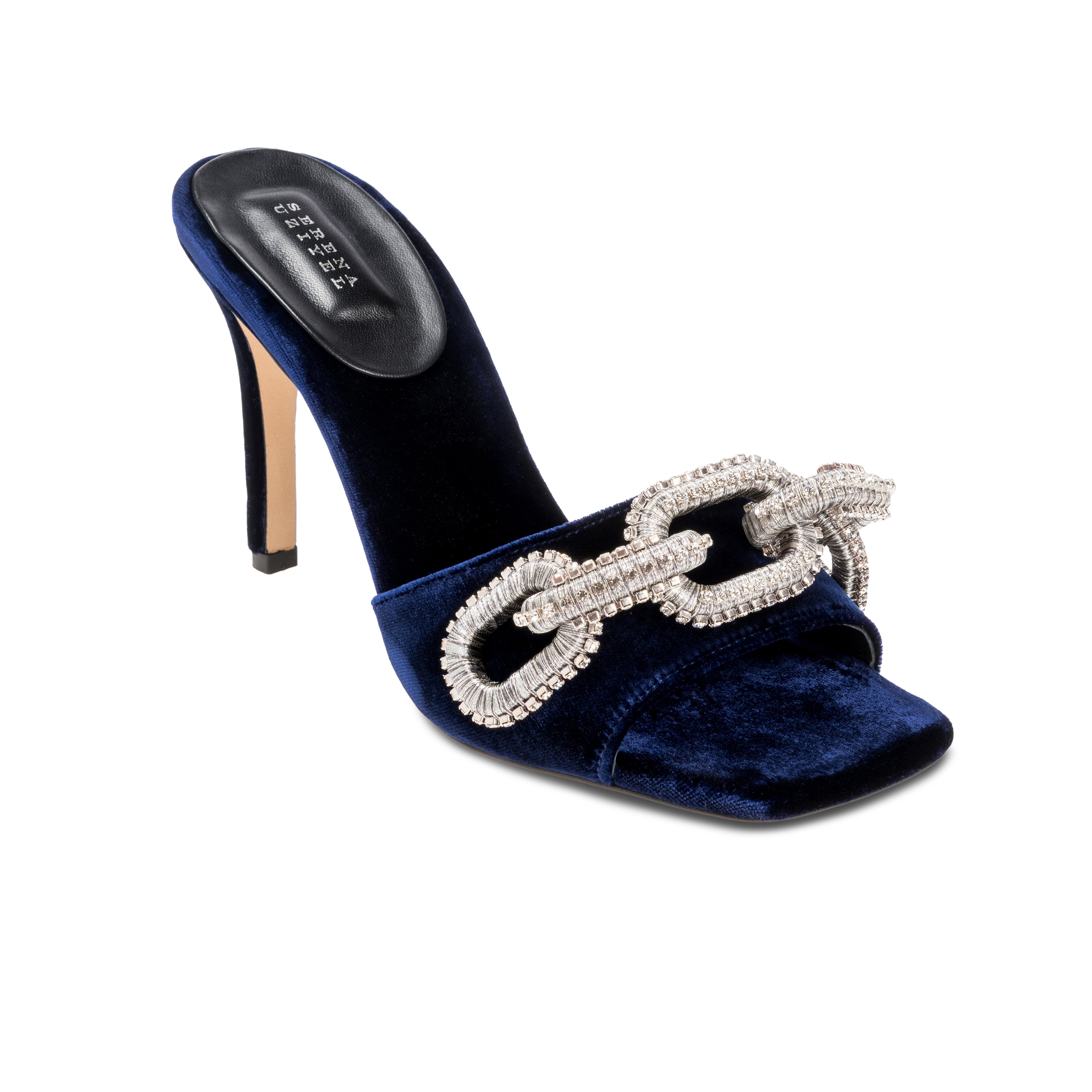 Catena Glam Lacivert Topuklu Terlik