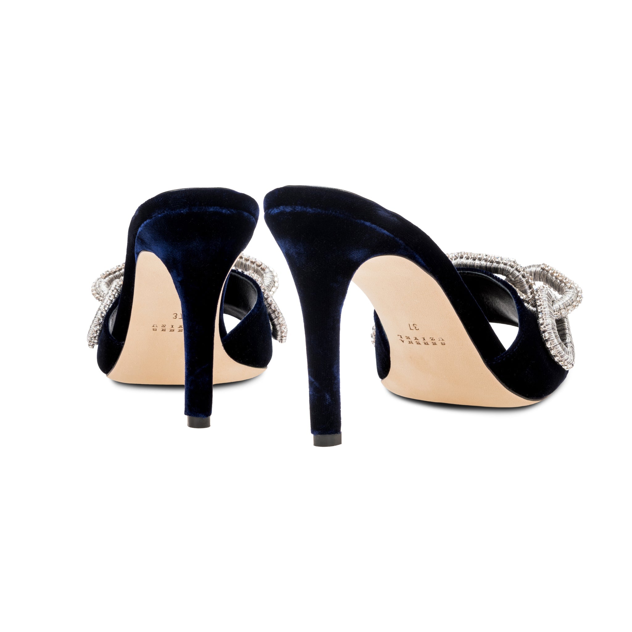Catena Glam Lacivert Topuklu Terlik