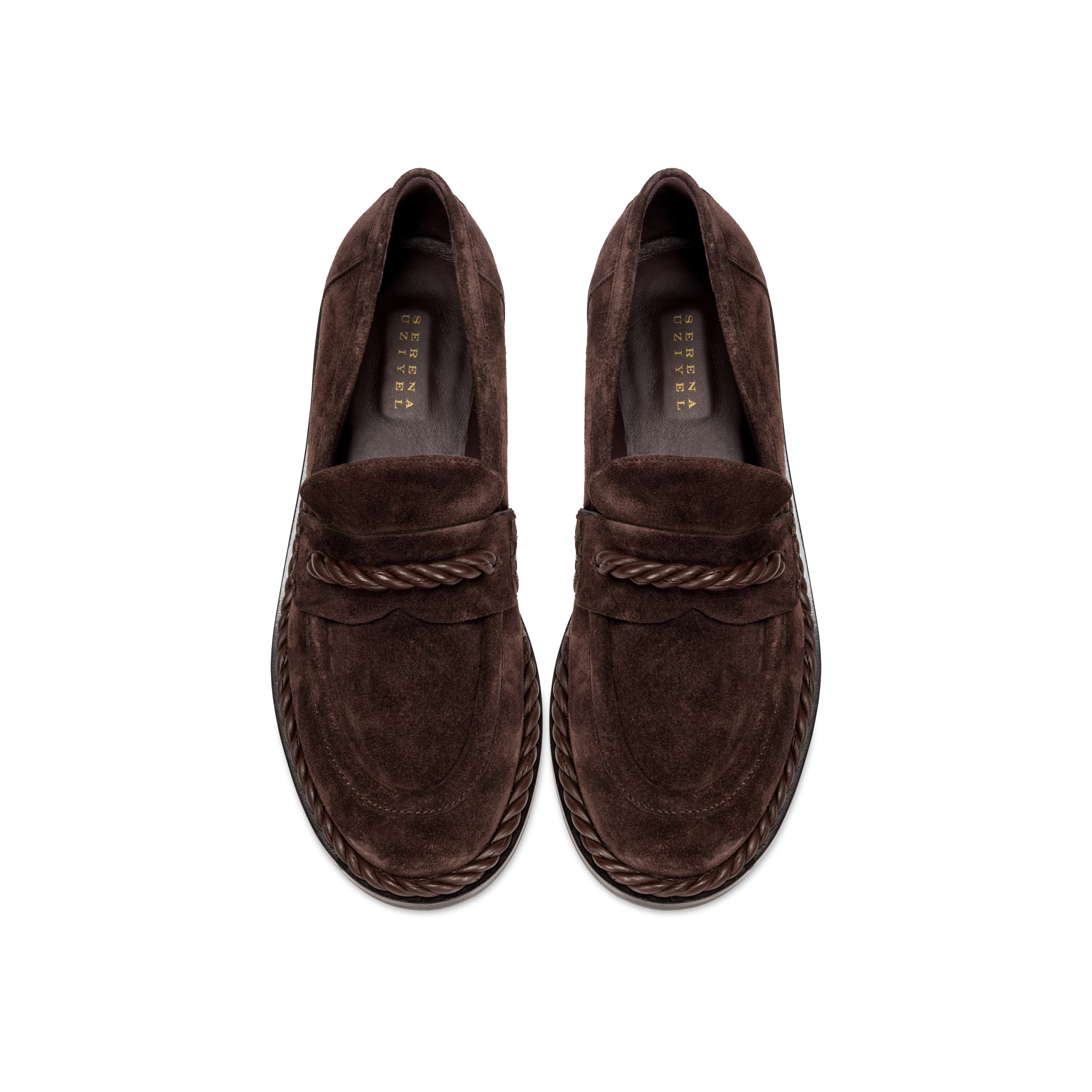 Hedera Acı Kahve Süet Loafer