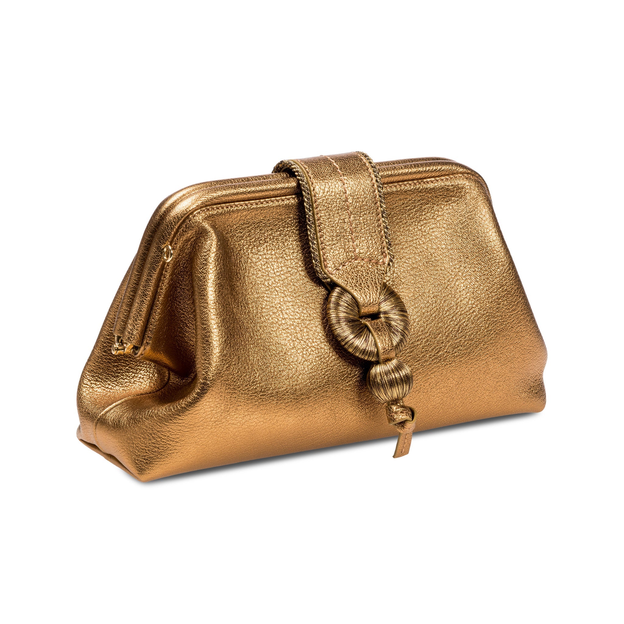 Boho Chic Bronz El Çantası