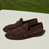 Hedera Acı Kahve Süet Loafer