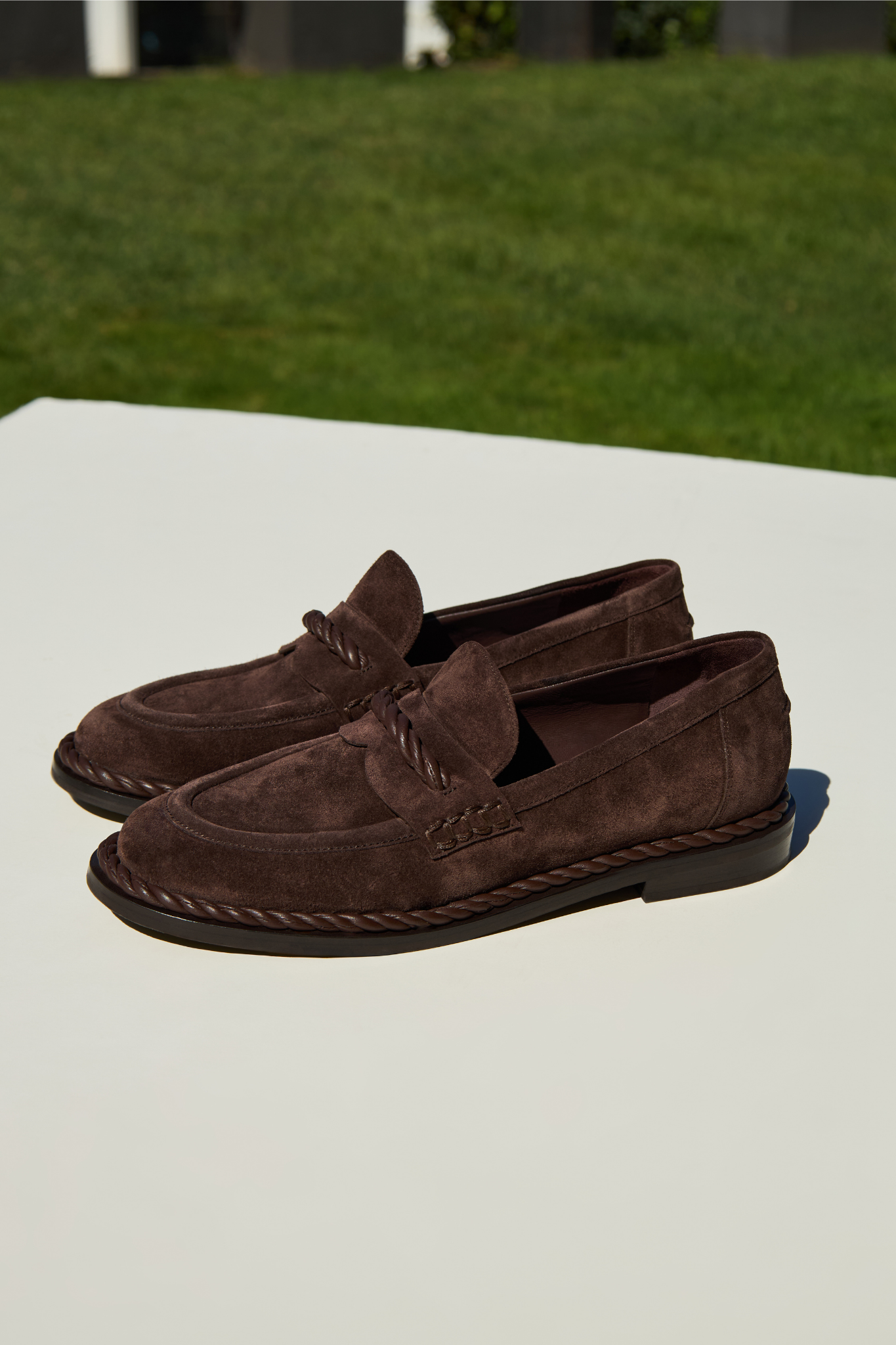 Hedera Acı Kahve Süet Loafer