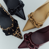 Catena Siyah Rugan Stiletto