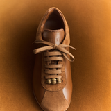 Lyra Kahverengi Deri Sneaker