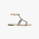 Ronda Gold Ve Silver Sandalet