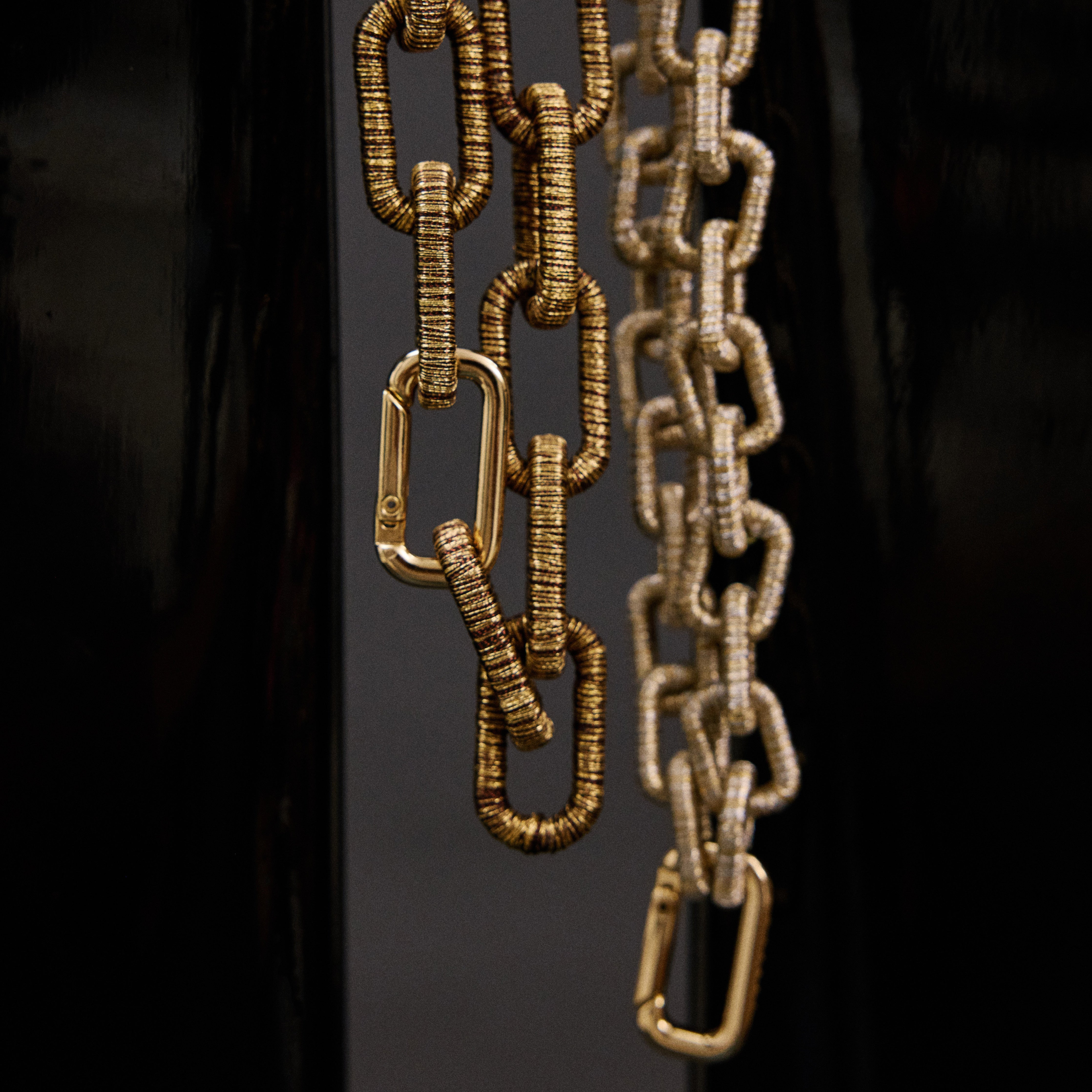 Catena Rectangular Gold Kolye