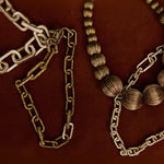 Catena Rectangular Gold Kolye