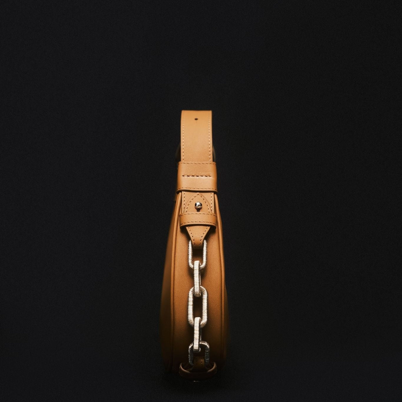 Catena Bej Mini Hobo Çanta