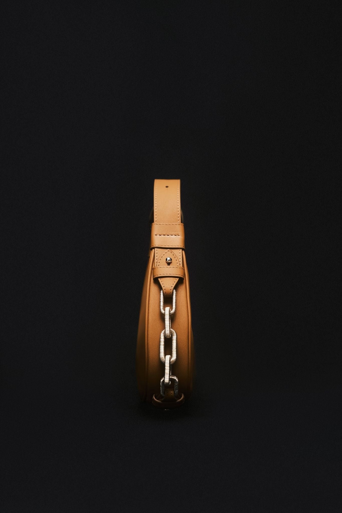 Catena Bej Mini Hobo Çanta
