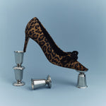 Catena Leopar Desenli Stiletto