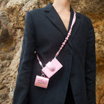 Catena Notte Metalik Pembe Kulaklık Kılıfı
