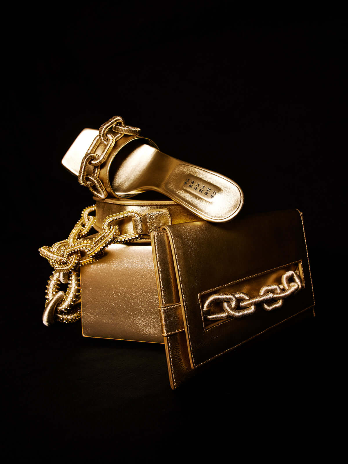 Catena Gold Topuklu Terlik