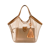 Boho Chic Naturel File Çanta