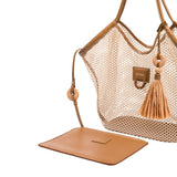 Boho Chic Naturel File Çanta