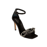 Catena Glam Siyah Topuklu Sandalet