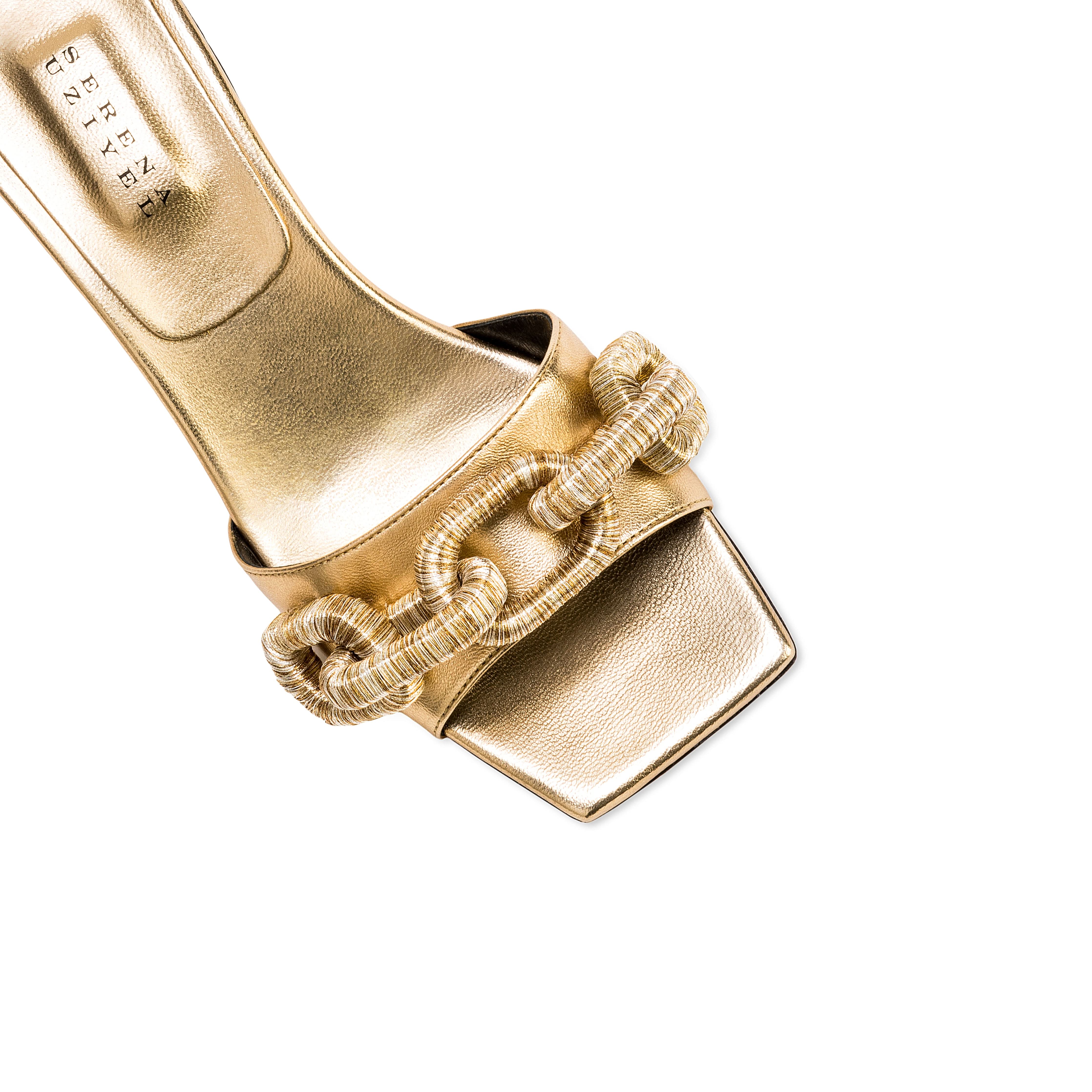 Catena Gold Topuklu Terlik