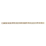 Catena Rectangular Gold Kolye