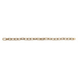 Catena Rectangular Gold Kolye